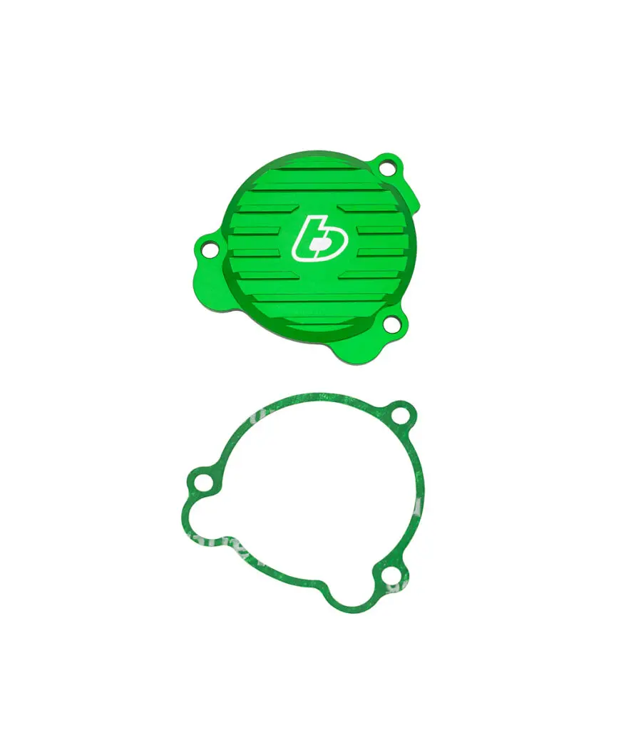 TB Billet Starter Cover, Green – KLX140