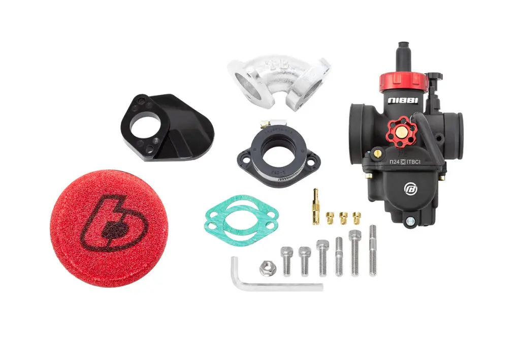 TB Carb Kit, Nibbi 24 - Honda Style Race Head, TTR110
