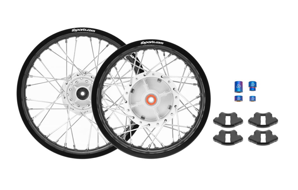 Wheel Kit w/spacers & dampers - KLX110