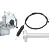 Carb & Throttle kit, Silver - KLX110