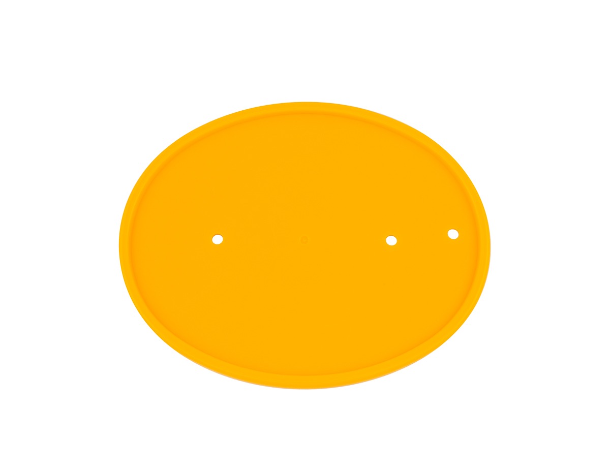 TB Number Plate, Yellow - Z50R & Other Models 1 TB Number Plate, Yellow - Z50R & Other Models