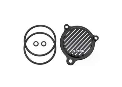 Oil Filter Cover, Black Billet - Raptor 700 2016+