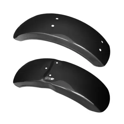 TBparts Front & Rear Fender Kit, Gloss Black – Honda CT70 K0–78