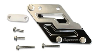 TB Chain Guide, CNC, Black, TB/OEM swingarm - KLX110