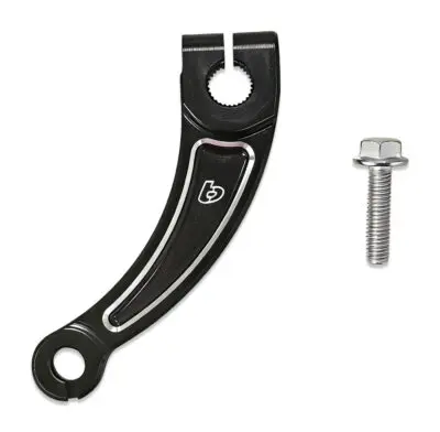 TB Brake arm Set, Front, CNC Black - CRF110