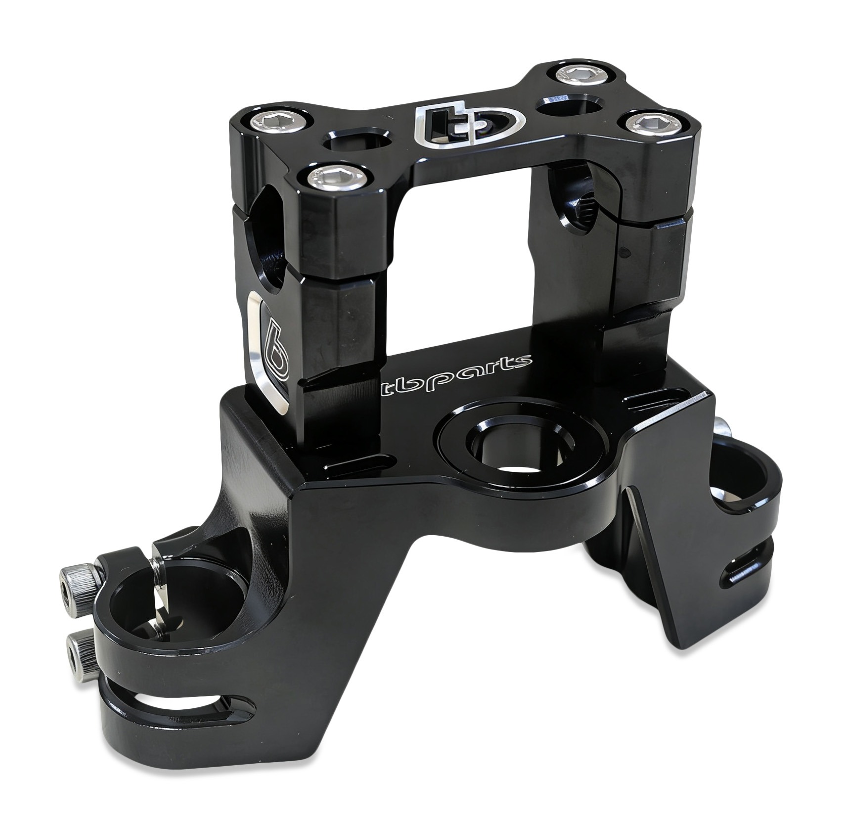 TB Top Clamp, CNC, Black - KLX110 (2010+) 1 TB Top Clamp, CNC, Black - KLX110 (2010+)