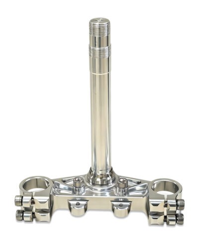 TB CNC Bottom Triple Clamp – Raw – KLX110 (2010+)