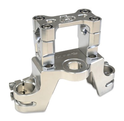 TB Top Clamp, CNC, RAW - KLX110 (2010+)