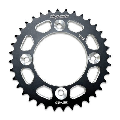 TB Rear Sprocket , 36T 7075 CNC Black - CRF110