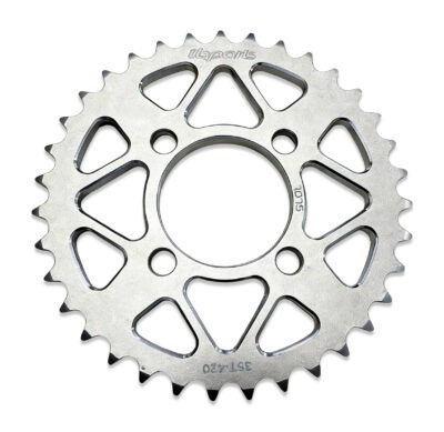 TB Rear Sprocket , 35T 7075 CNC Silver - KLX110