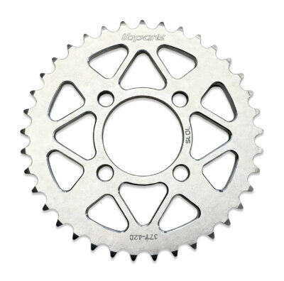 TB Rear Sprocket , 37T 7075 CNC Silver - KLX110
