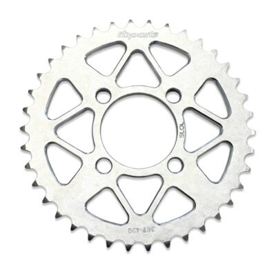 TB Rear Sprocket , 38T 7075 CNC Silver - KLX110