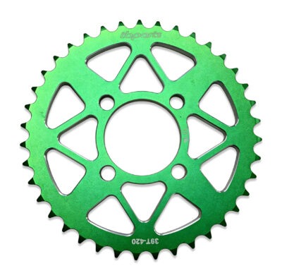 TB Rear Sprocket , 39T 7075 CNC Green - KLX110