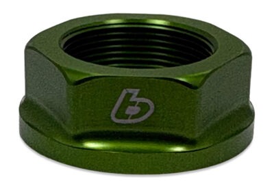 TB, Top Clamp Nut,Green – KLX140, KX85, YZ85