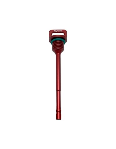 TB Dipstick, Billet, Red - TRX90