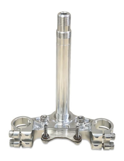 TB CNC Bottom Triple Clamp – Raw – CRF110,125 (2019+)