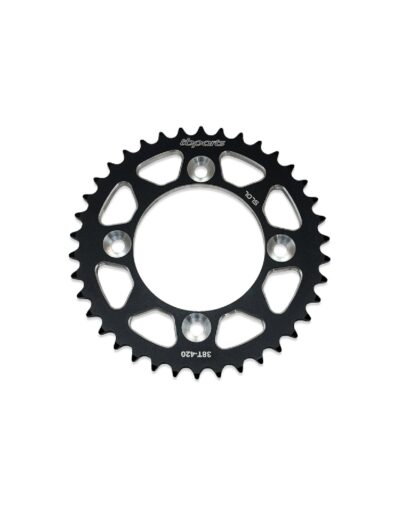 TB Rear Sprocket , 38T 7075 CNC Black - CRF110