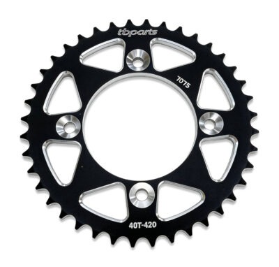 TB Rear Sprocket , 40T 7075 CNC Black - CRF110