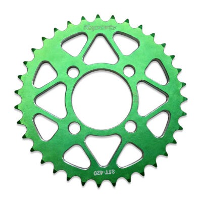 TB Rear Sprocket , 35T 7075 CNC Green - KLX110