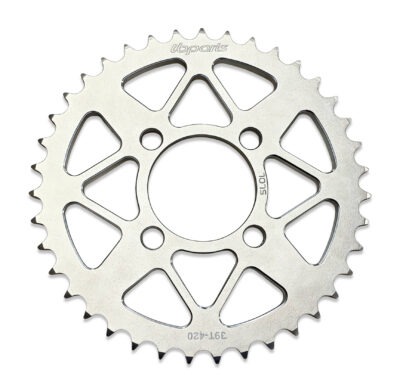 TB Rear Sprocket , 39T 7075 CNC Silver - KLX110