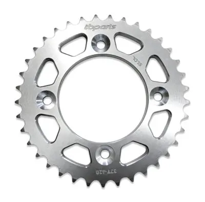 TB Rear Sprocket , 37T 7075 CNC Silver - CRF110