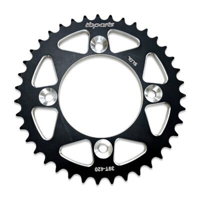 TB Rear Sprocket , 39T 7075 CNC Black - CRF110