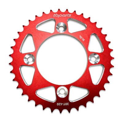 TB Rear Sprocket , 39T 7075 CNC Red - CRF110