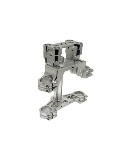 TB Raw CNC Billet Triple Clamp set - KLX110 [2010+]