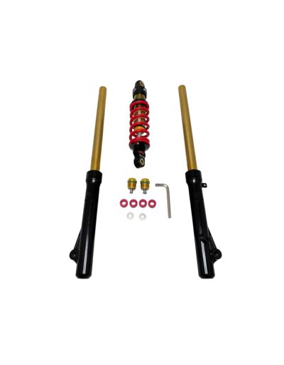TB Suspension kit, gold with adjusters 315# - CRF110