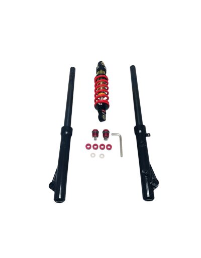 TB Suspension kit, Red with adjusters 300# - CRF110