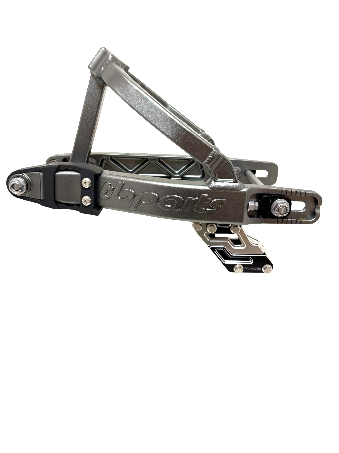 TBparts Swingarm, +2" Silver With Chain Guide – Honda CRF110F 1 TBparts Swingarm, +2" Silver With Chain Guide – Honda CRF110F
