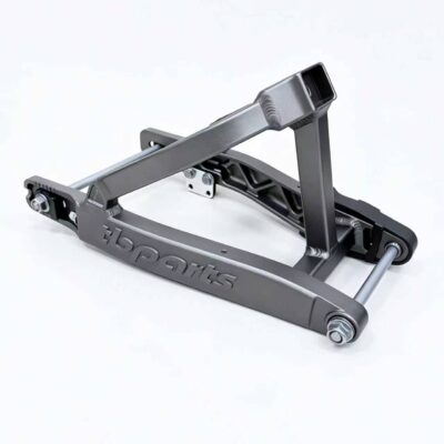 TBparts Swingarm, +2" Gray With Chain Guide – Honda CRF110F 7