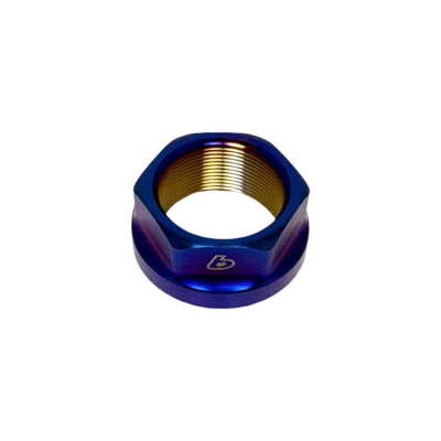 TB Top Clamp Nut, Titanium – CRF110 & CRF125