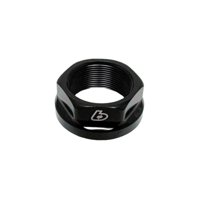 TB Top Clamp Nut, 7075 CNC, Black – CRF110 & CRF125