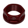 TB Top Clamp Nut, 7075 CNC, Red – CRF110 & CRF125 2