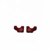 TB 30mm Riser for PCM Triple Clamp, USA CNC, Red – KLX140 & KX85 2