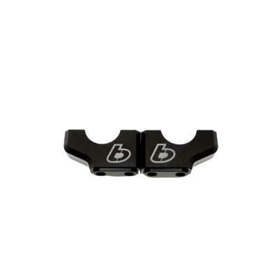 TB 30mm Riser for PCM Triple Clamp, USA CNC, Black – KLX140 & KX85