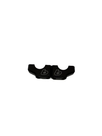 TB 30mm Riser for PCM Triple Clamp, USA CNC, Black – KLX140 & KX85
