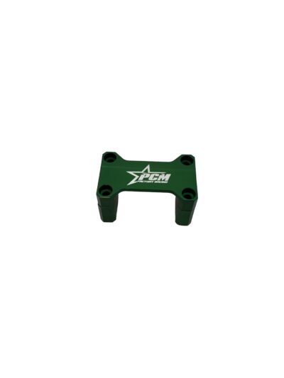 TB Bar Riser & Clamp, CNC, Green, 1-1/8" – PCM Triple Clamp