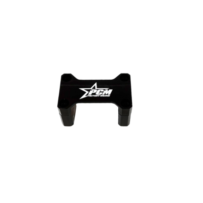 TB Bar Riser & Clamp, CNC, Black, 1-1/8" – PCM Triple Clamp