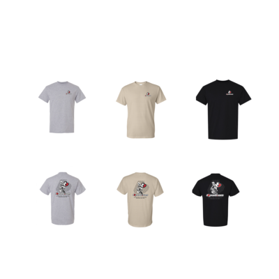 TB Classic T-Shirt – Gray / Black / Tan