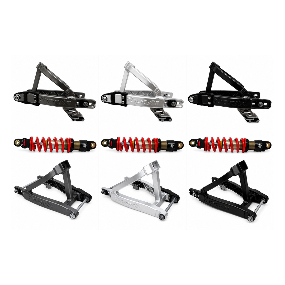 TB Swing Arm And Shock Kit - Honda CRF110F 1 TB Swing Arm And Shock Kit - Honda CRF110F
