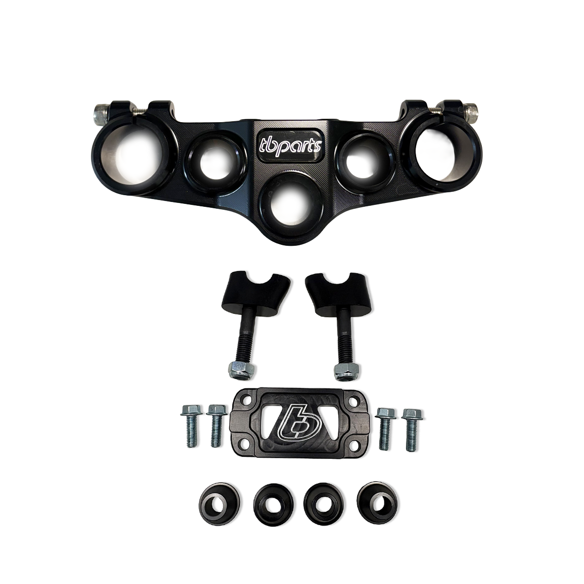 TB Top Clamp Kit w/ USA-Made Bar Clamps – KLX140 1 TB Top Clamp Kit w/ USA-Made Bar Clamps – KLX140